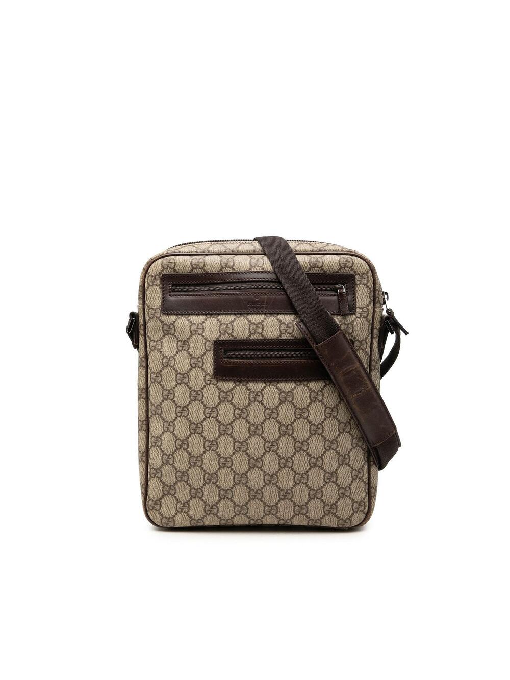 Gucci Gg Supreme Crossbody Pre-Loved #347899G48B